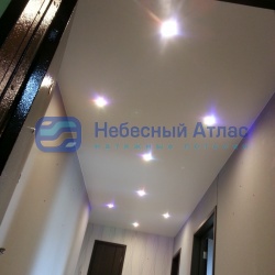 Натяжной потолок в коридор, Перово